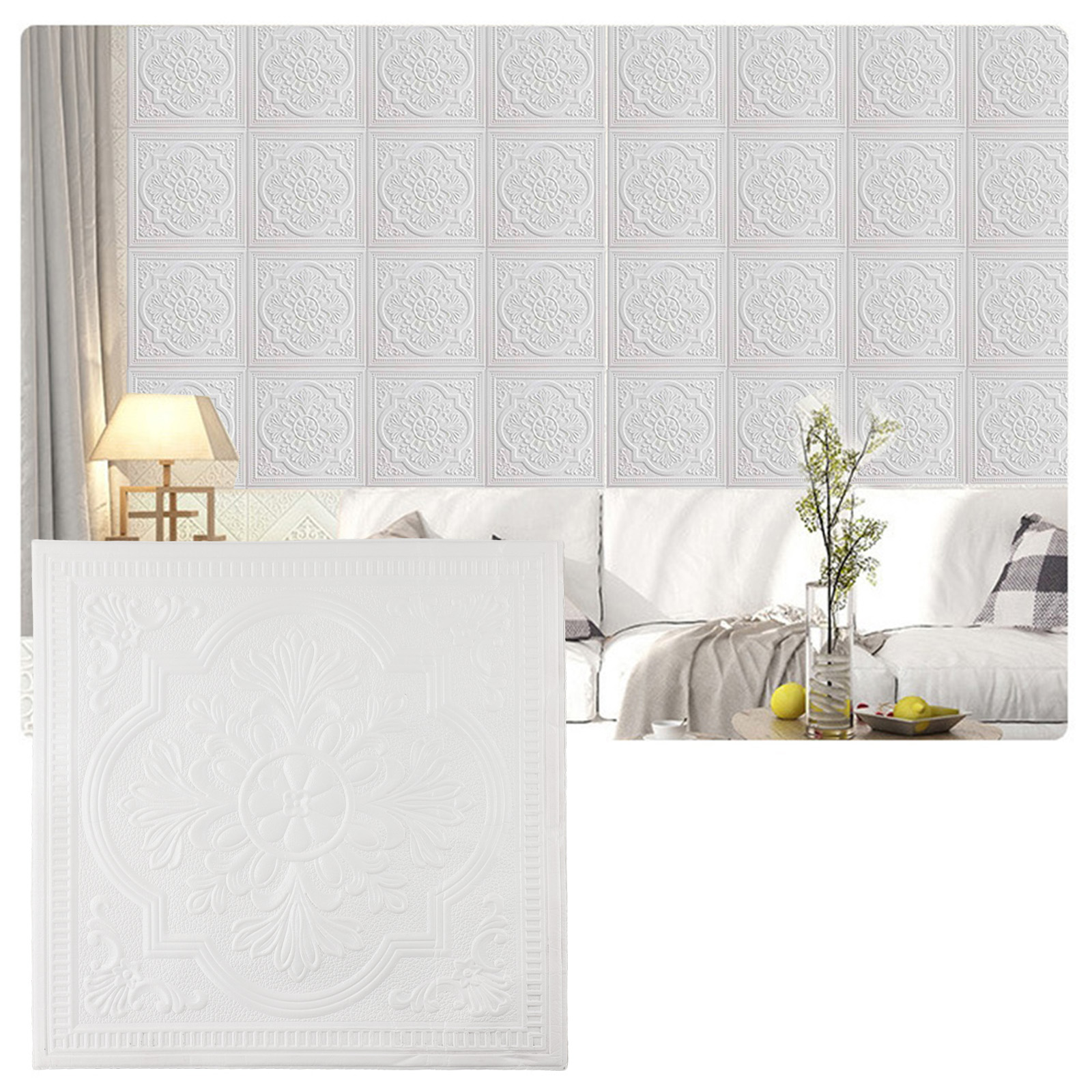 แผ่นโฟมผนังลายหิน 3 มิติ เพื่อ - Wall Panel 3D Texture บทวิจารณ์และราคา