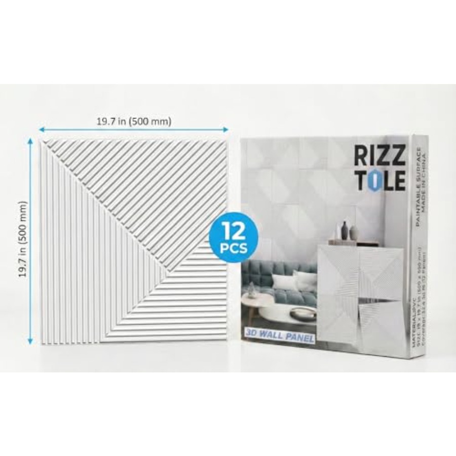 แผ่นผนัง 3D สำหรับตกแต่งผนังภา - Wall Panel 3D Texture บทวิจารณ์และราคา