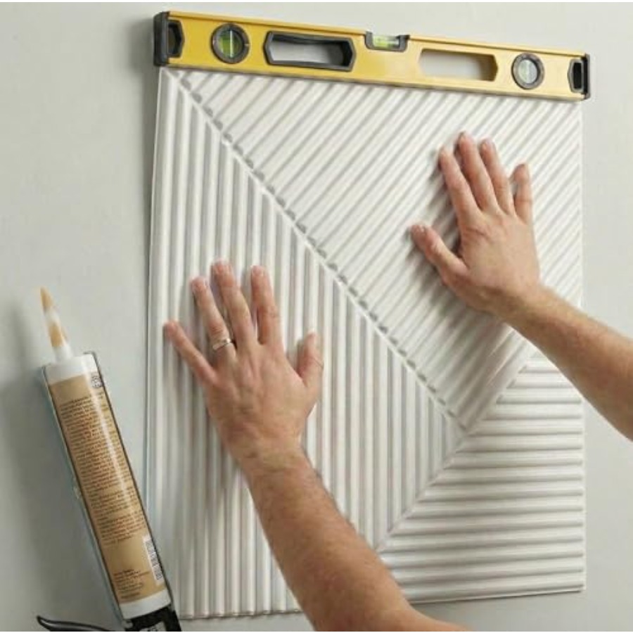 แผ่นผนัง 3D สำหรับตกแต่งผนังภา - Wall Panel 3D Texture บทวิจารณ์และราคา
