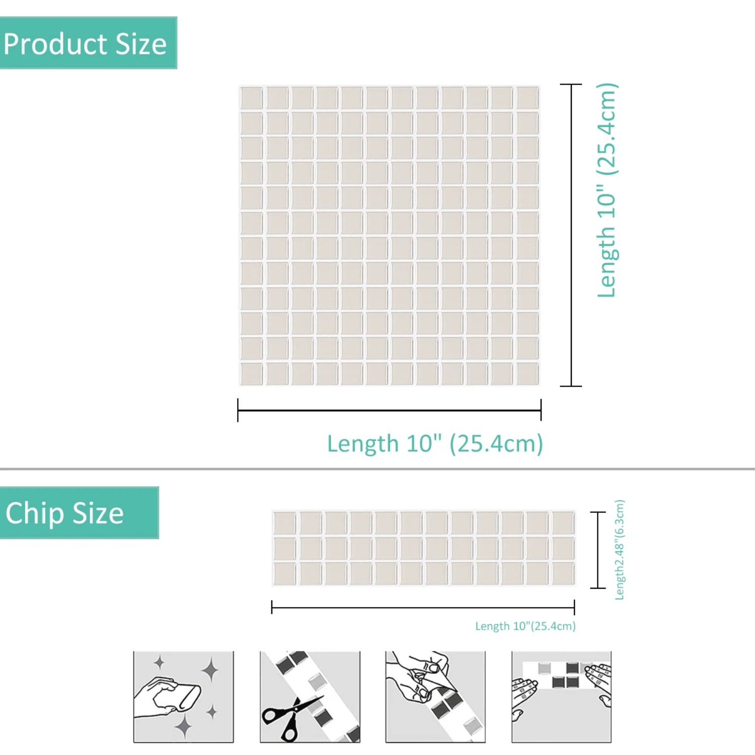 วอลเปเปอร์ไวนิลกันน้ำ 10 แผ่น  - Wall Panel 3D Texture บทวิจารณ์และราคา