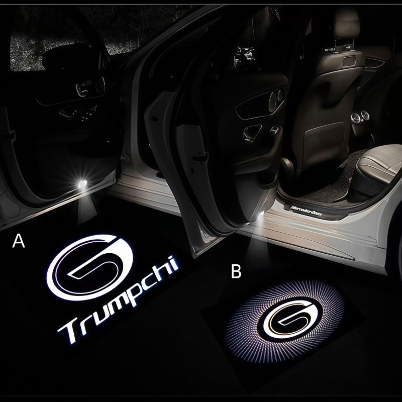 ไฟส่องประตูรถยนต์แบบ LED 2 ชิ้ - Interior Design Logo บทวิจารณ์และราคา
