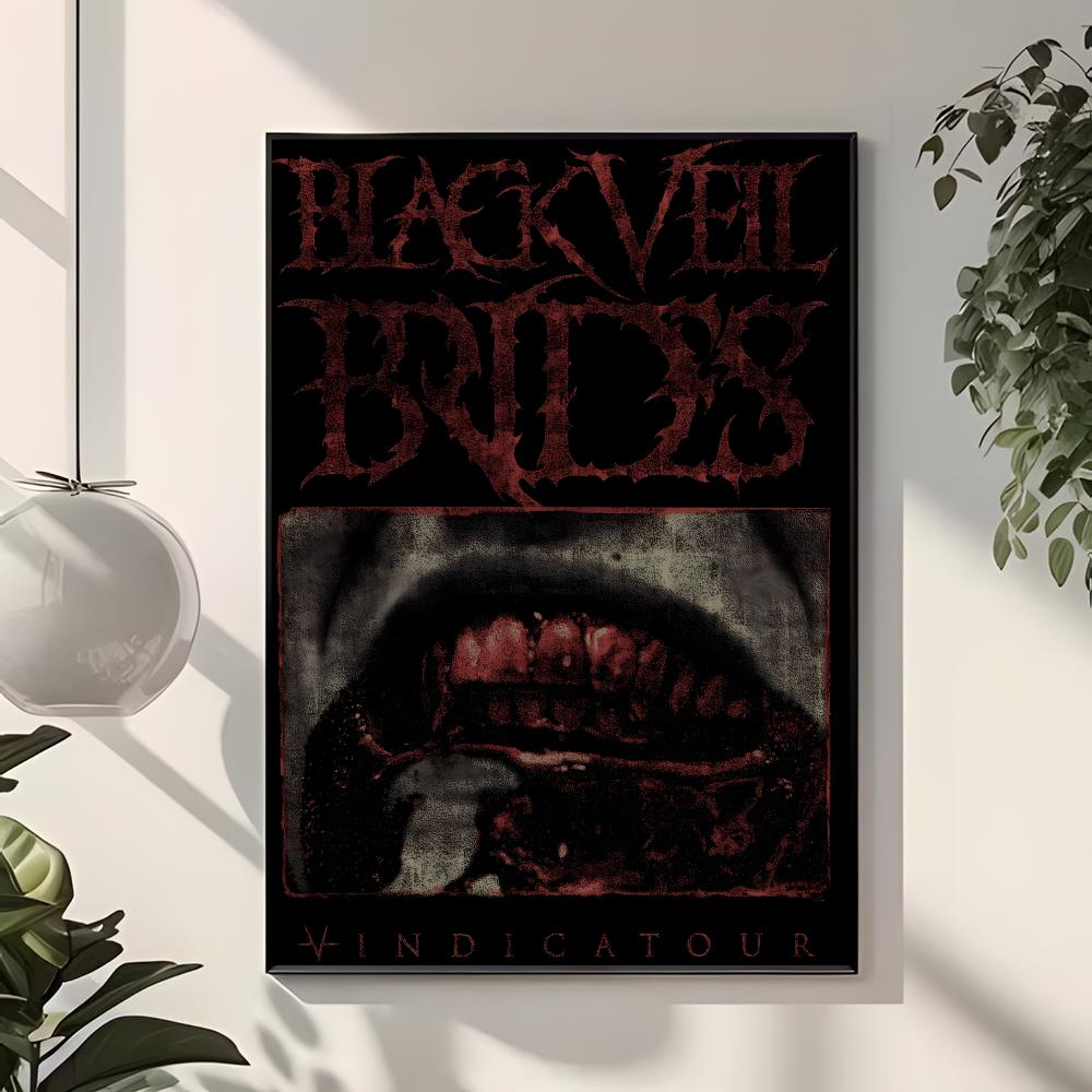 โปสเตอร์วงดนตรีร็อค B-Black Ve - Interior Design Poster บทวิจารณ์และราคา