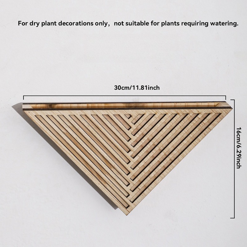 ชั้นวางของติดผนังรูปทรงสามเหลี - Geometric Shelf Triangle บทวิจารณ์และราคา